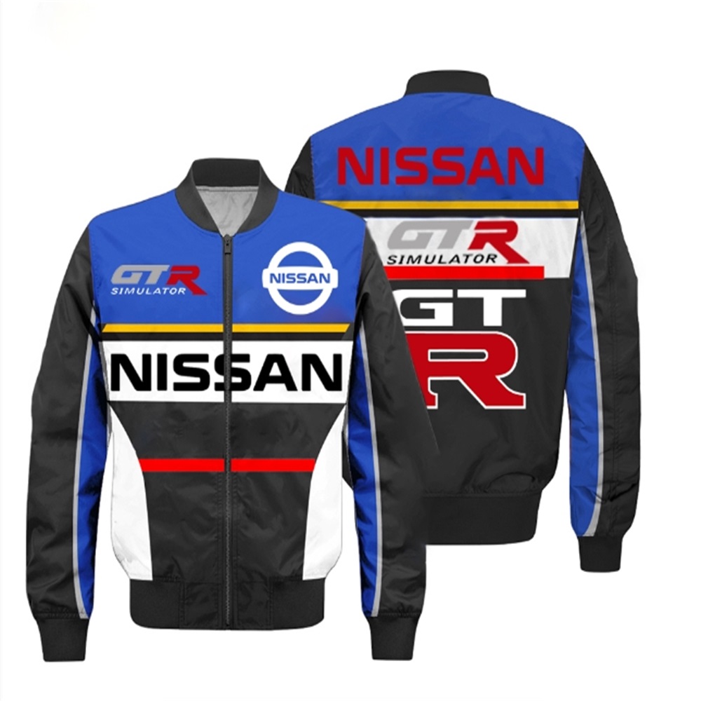 Cycling Commuter Jacket - 2025 Fashion Nissan Logo Jacket -