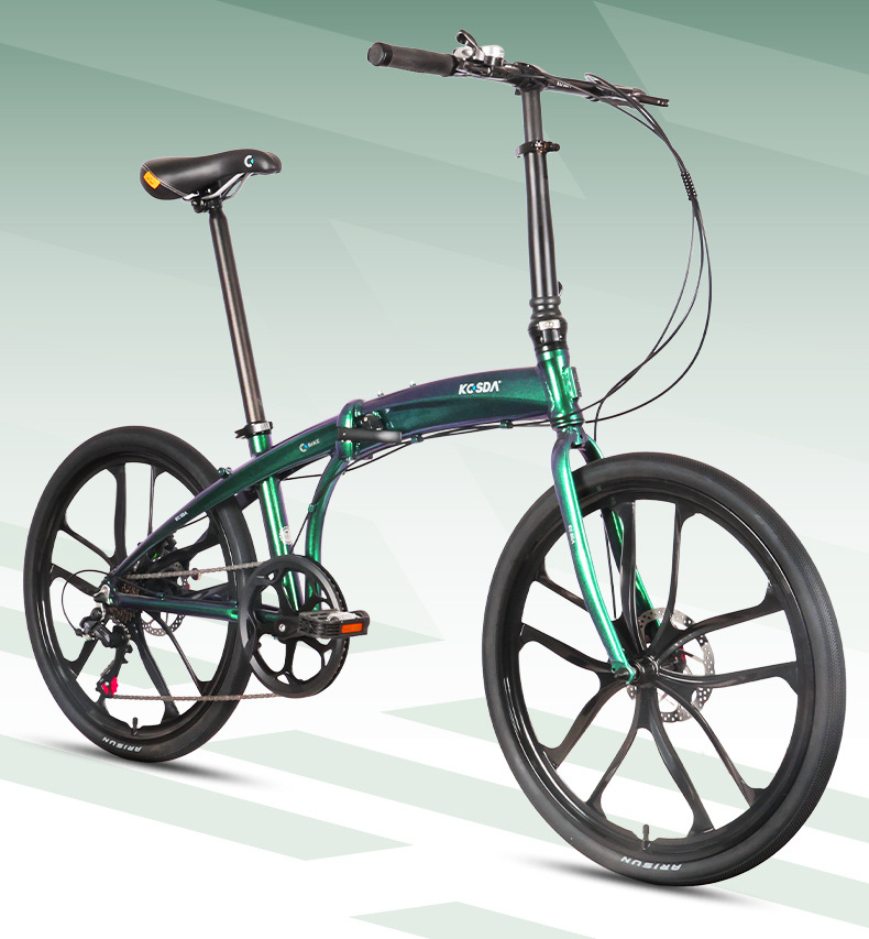 Commuting With Road Bike - 24-inch Aluminum Alloy Portable Ultra-light Folding