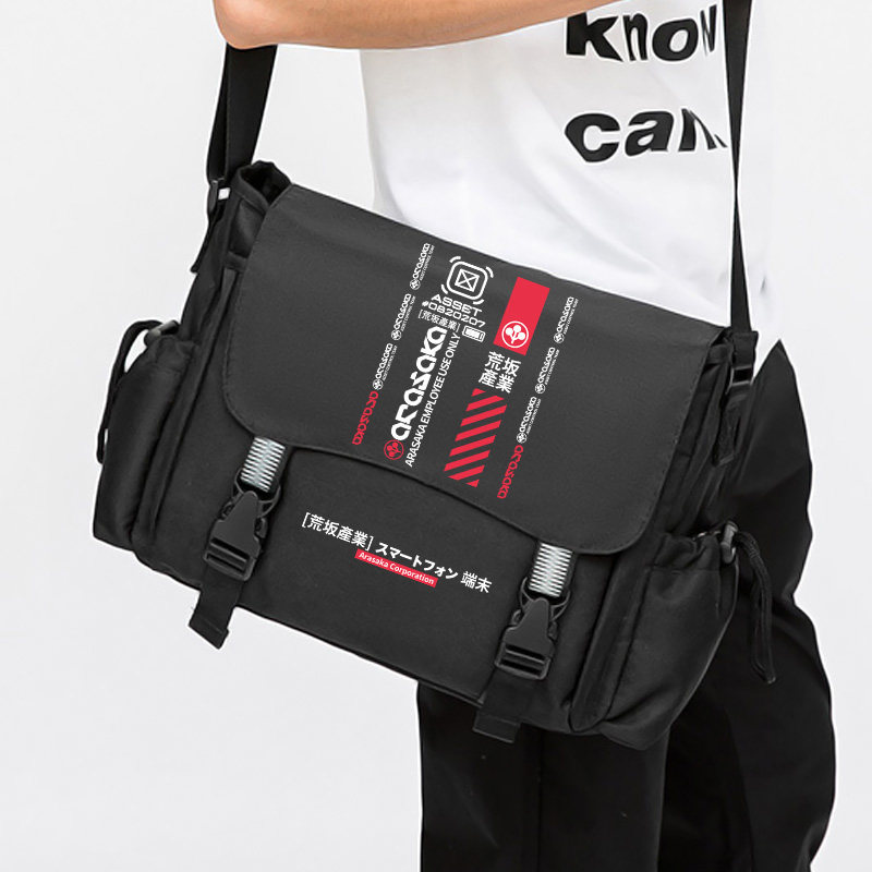 Cycling Commuter Backpack - Anime Cyberpunk 2077 Cosplay Single Shoulder