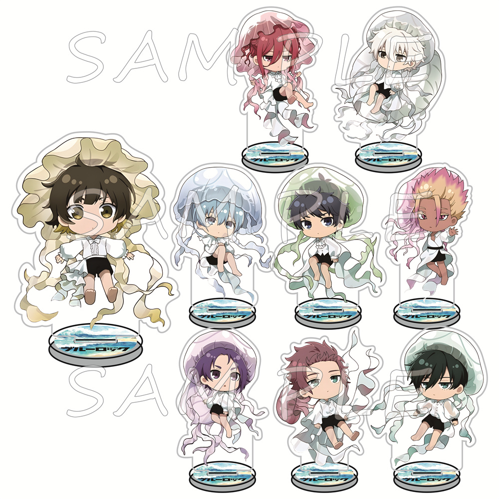 Chain Lock Combination - BLUE LOCK 10cm Acrylic Stand Figures