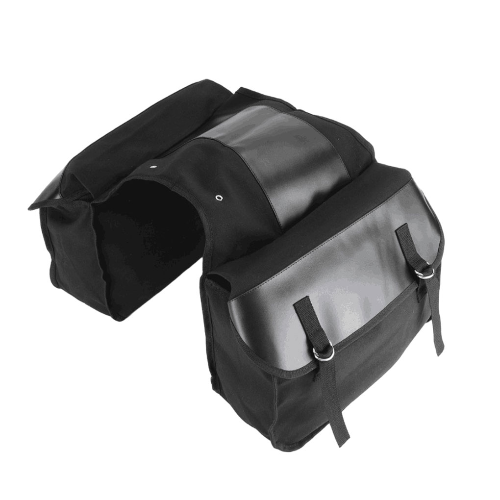 Panniers Waterproof Rear - 30L Rear Rack Bag Bike Canvas