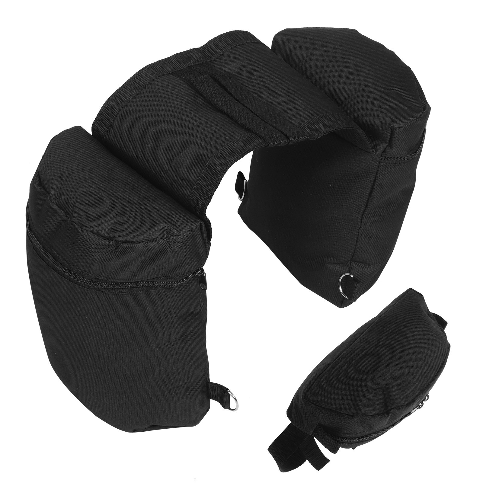 Panniers Waterproof Rear - 1Set Equestrian Saddle Bag Set 600D