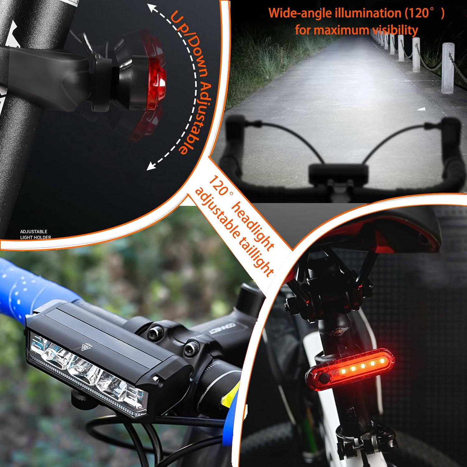 1-Pack/2-Pack Ultra-Bright Led - Commuting With Road Bike 评论和价格