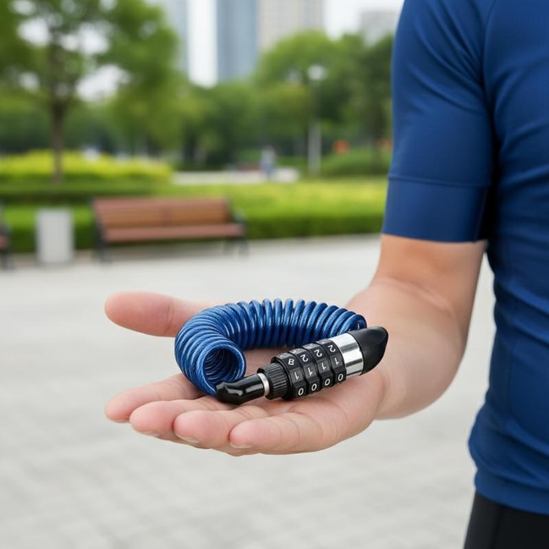 New Motorcycle Bicycle Anti-Th - Chain Lock Combination 评论和价格