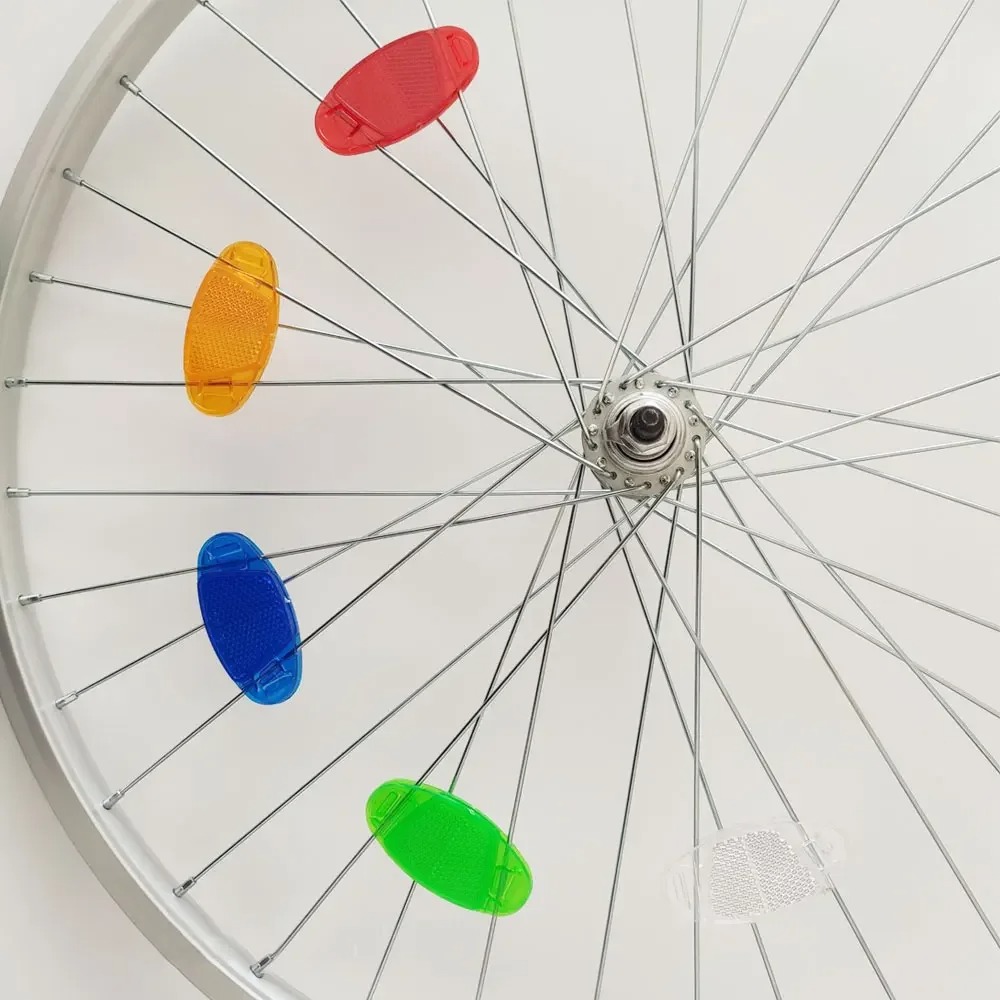 4Pcs/set Bicycle Mountain Bike - Spoke Reflector Set 评论和价格