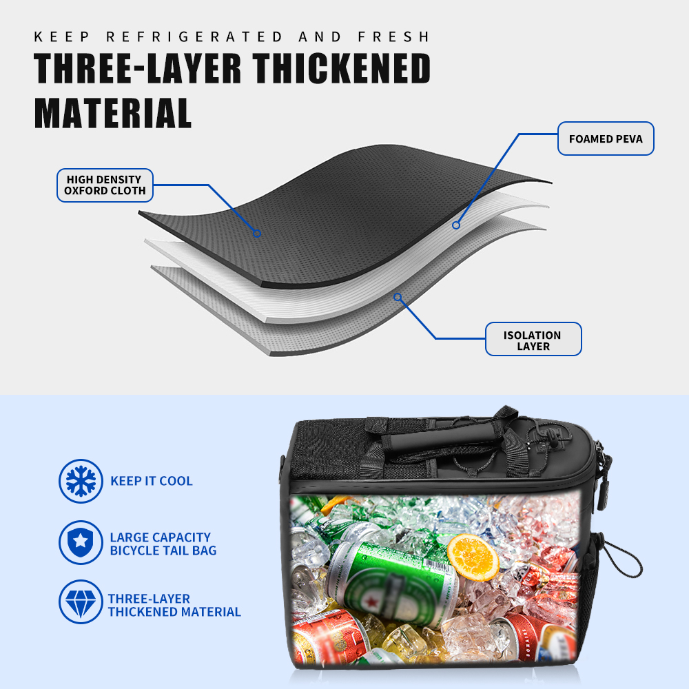 Bicycle Rear Rack Bag Waterpro - Cycling Commute Distance 评论和价格