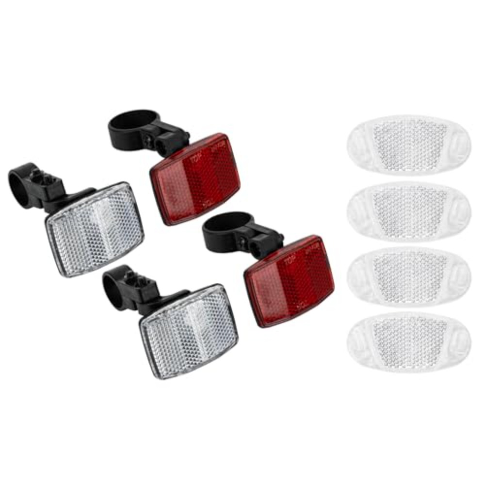 8PCS Bike Reflector Kit Night  - Spoke Reflector Set 评论和价格