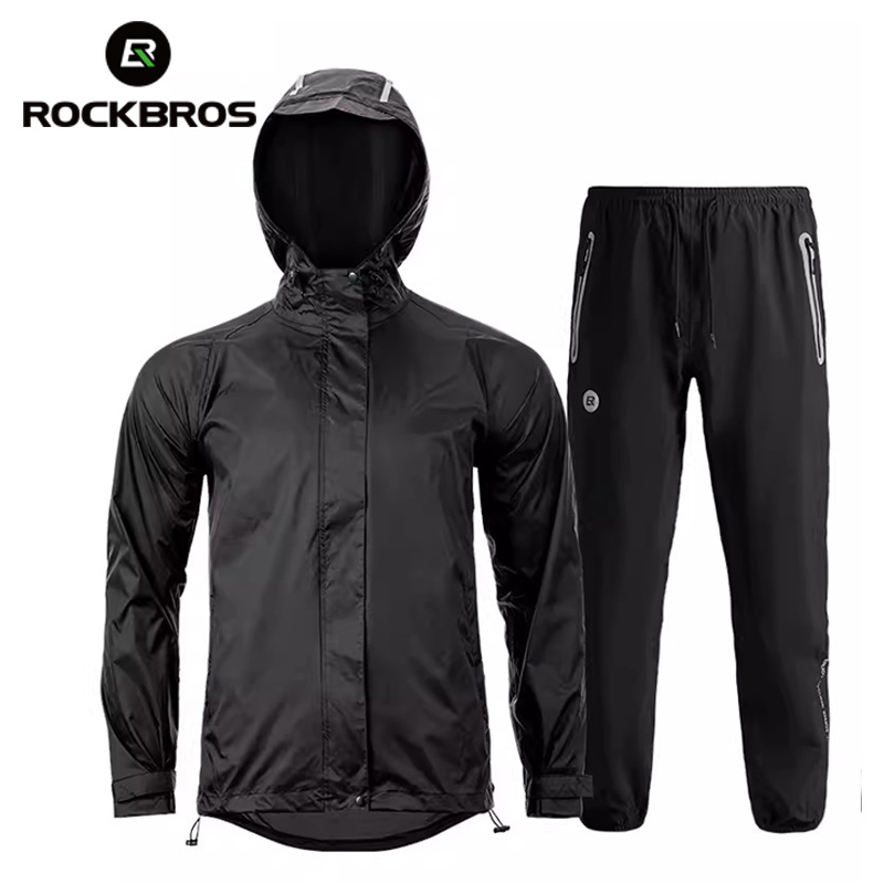 ROCKBROS Cycling Raincoat Bicy - Cycling Rain Jacket Commute 评论和价格