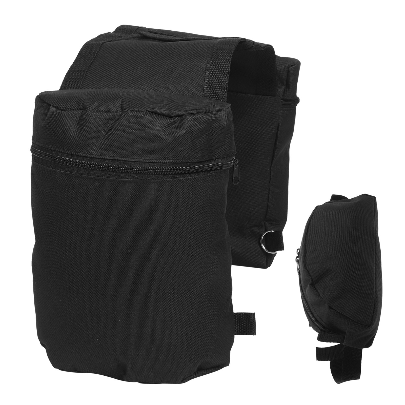 1Set Equestrian Saddle Bag Set - Panniers Waterproof Rear 评论和价格