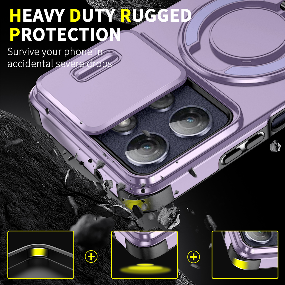 Magnetic Rugged Phone Case For - Kickstand Adjustable 评论和价格