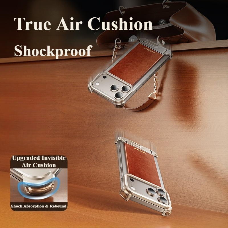 Oatsbasf Leather for iPhone 17 - Kickstand Adjustable 评论和价格