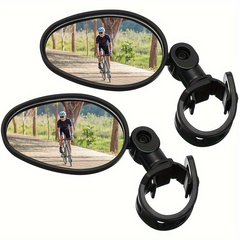 1/2PCS  Bike Mirrors, Acrylic  - Mirror Handlebar Convex 评论和价格