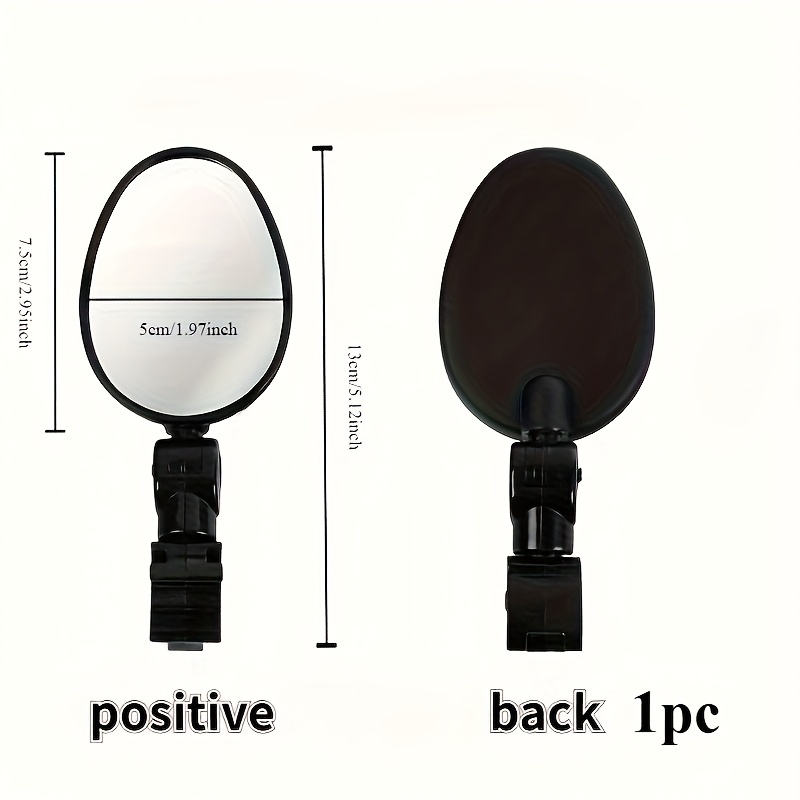 1/2PCS  Bike Mirrors, Acrylic  - Mirror Handlebar Convex 评论和价格