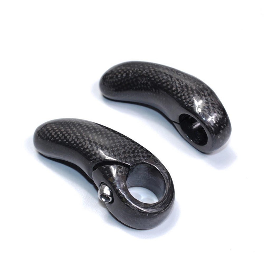 90mm 3K Carbon Fiber Bar Ends  - Commuting On Road Bike 评论和价格