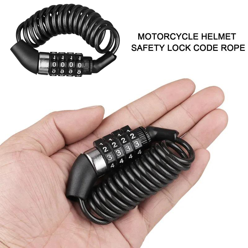 For Motorcycle Bicycle Anti-Th - Chain Lock Combination 评论和价格