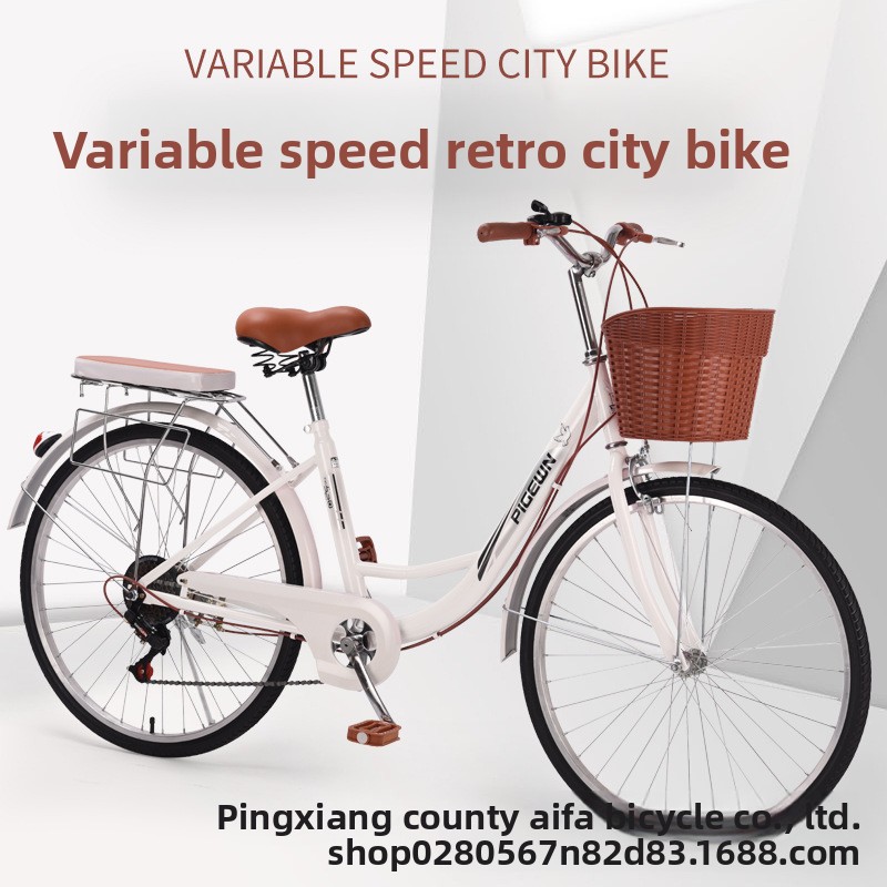 24/26 Inch Vintage Lightweight - Cycling Commute Speed 评论和价格