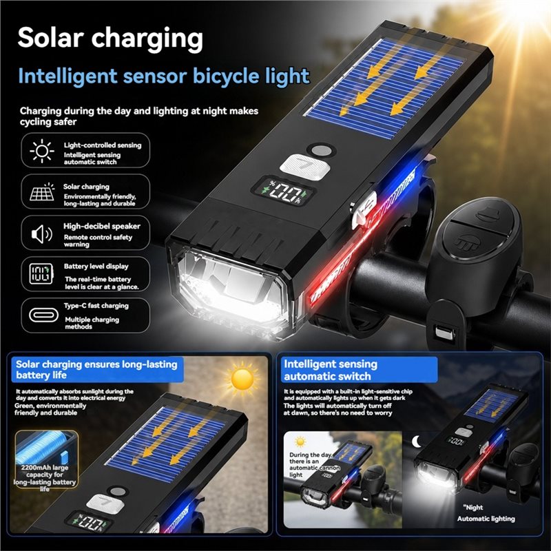 ABVL-Solar-Powered For Cycling - Commuting With Road Bike 评论和价格