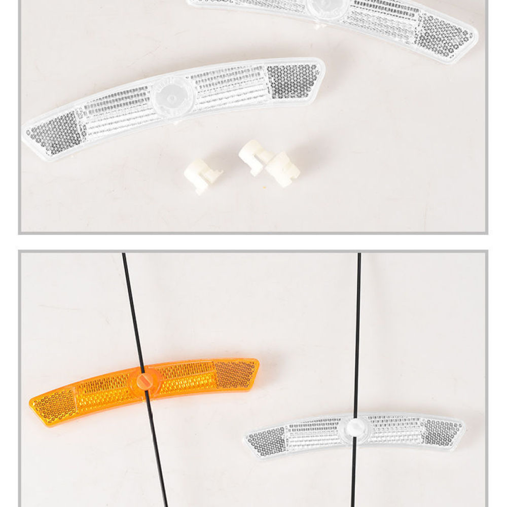 Safety Gear Bicycle Spoke Refl - Spoke Reflector Set 评论和价格