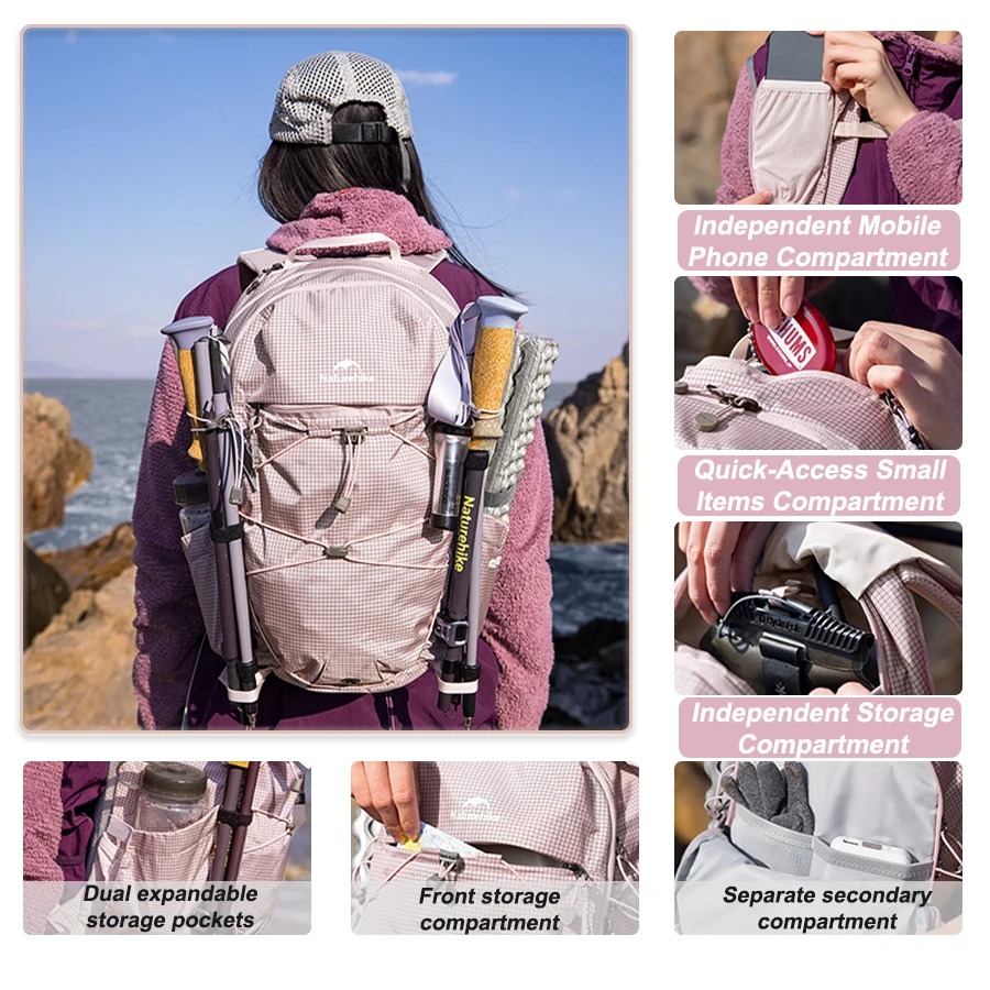 Naturehike 20L Outdoor Lightwe - Cycling Commuter Backpack 评论和价格