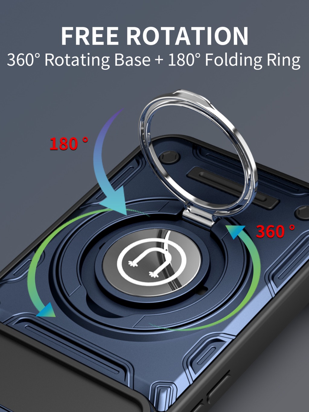 Magnetic Car Mount 360° Ring K - Kickstand Adjustable 评论和价格