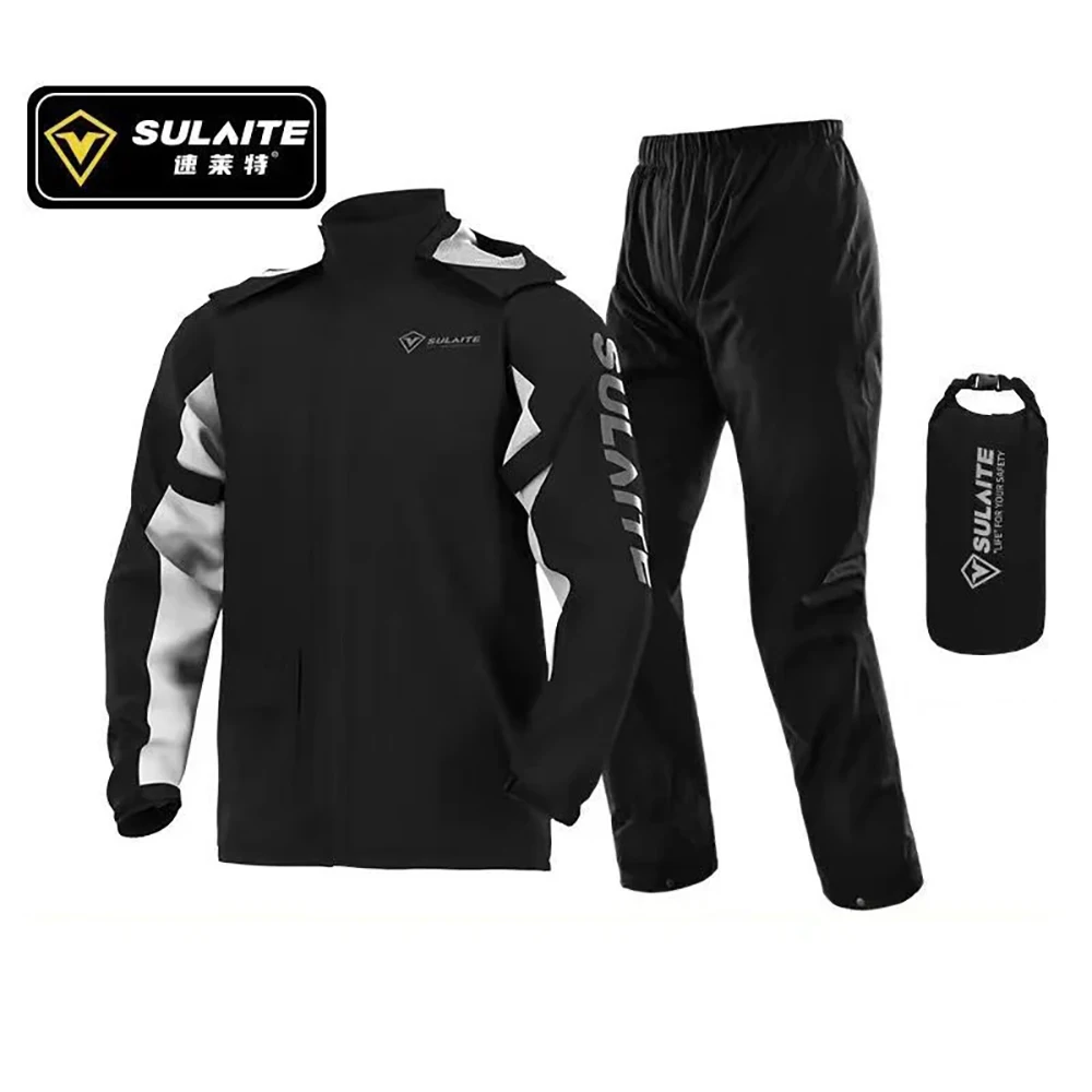 Motorcycle Raincoat Men Women  - Cycling Rain Jacket Commute 评论和价格