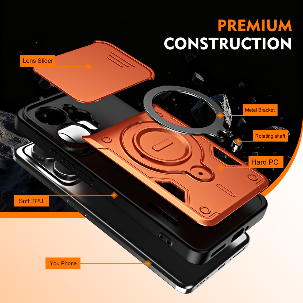 Armor Shockproof Phone Case wi - Kickstand Adjustable 评论和价格