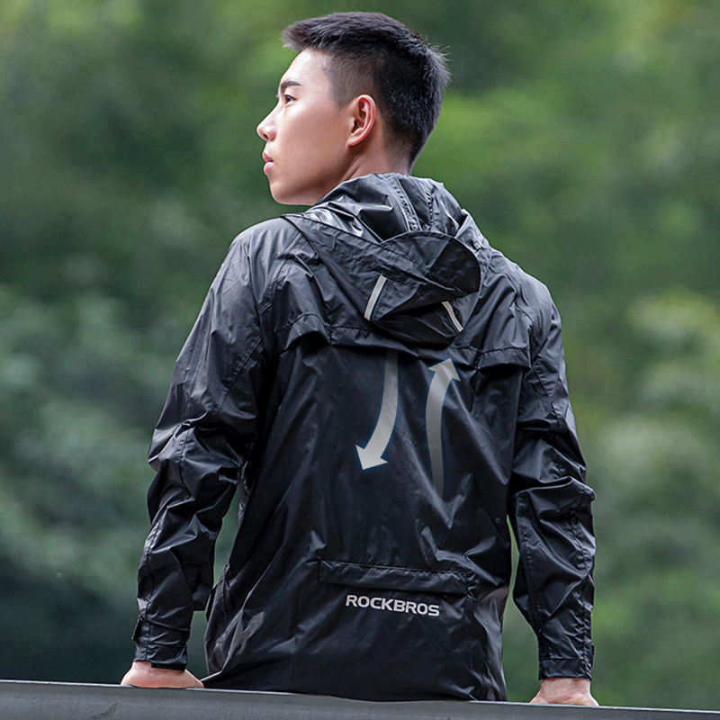 ROCKBROS Waterproof Cycling Ra - Cycling Rain Jacket Commute 评论和价格