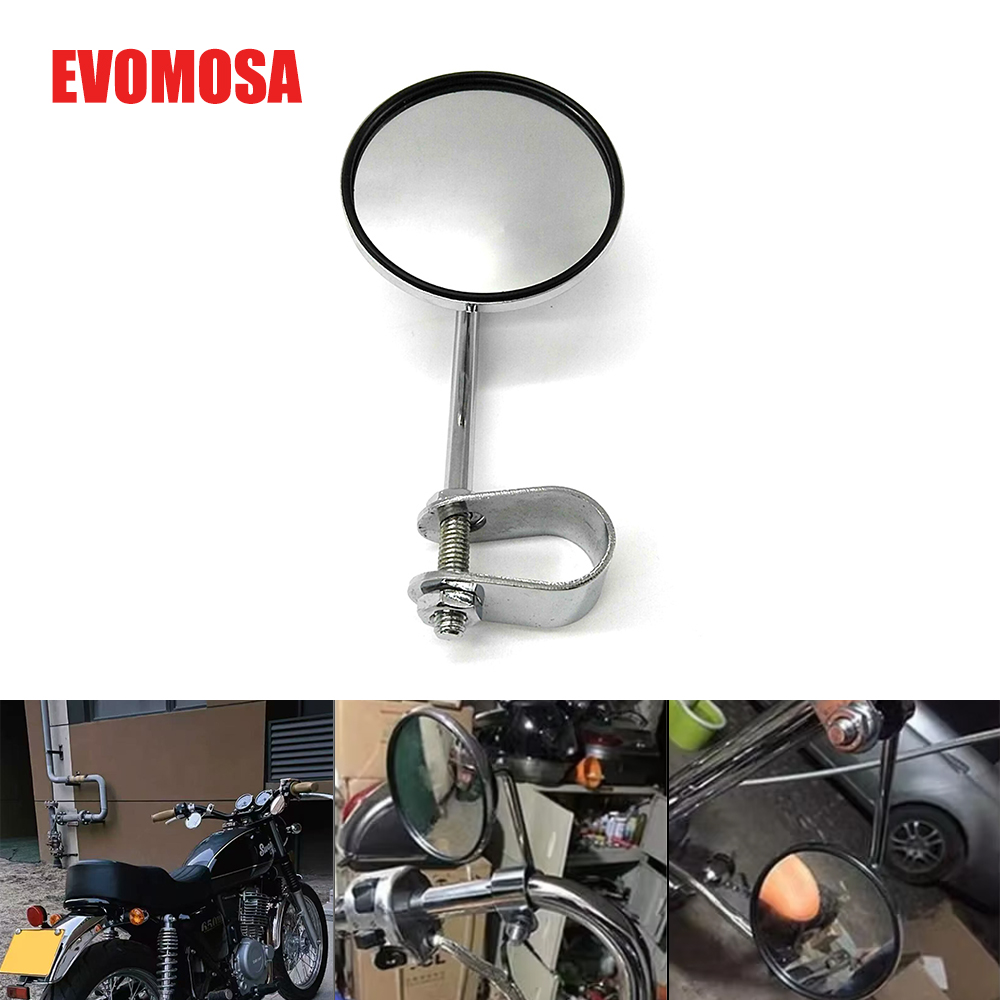 Motorcycle Handlebar Rear View - Mirror Handlebar Convex 评论和价格