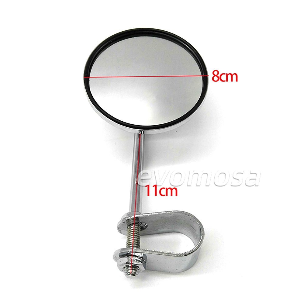Motorcycle Handlebar Rear View - Mirror Handlebar Convex 评论和价格