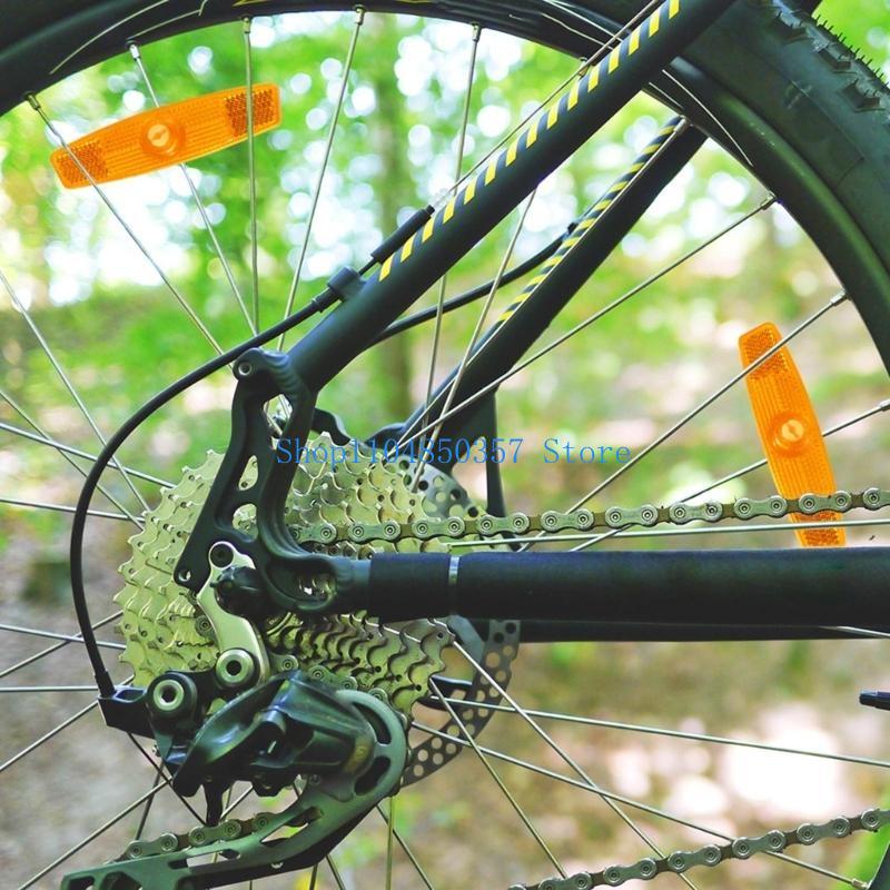 652F 8Pcs/set Riding Bike Bicy - Spoke Reflector Set 评论和价格